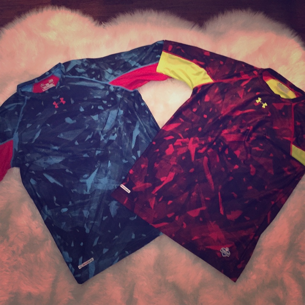 Under Armor NFL Combine training shirts